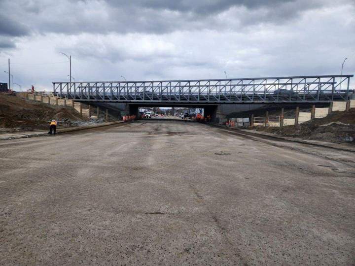 Pont en béton réhabilité Québec