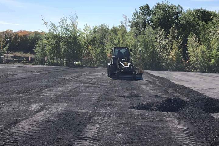 Aplanissement de terrain Québec