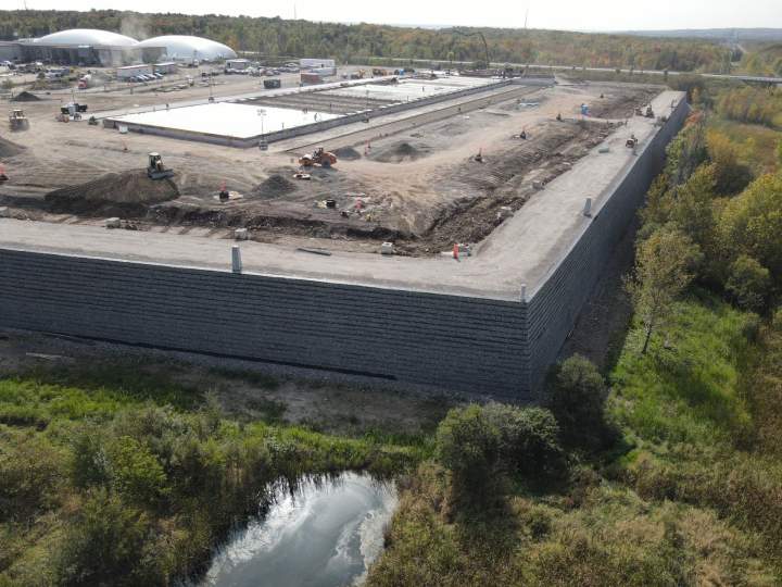 Terrassement plateforme Québec