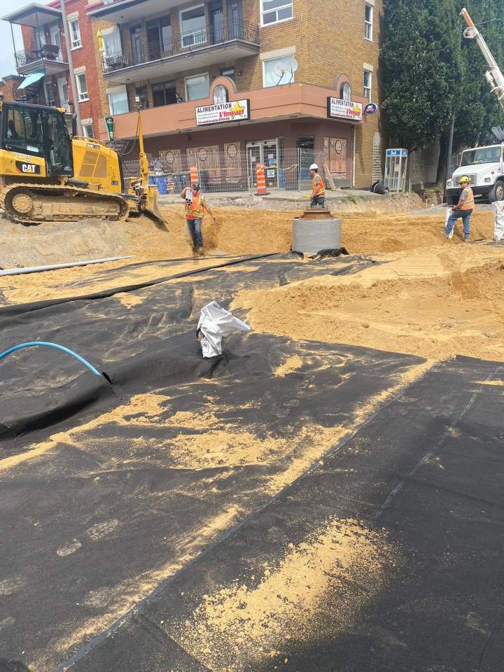 Travaux d’assainissement Québec